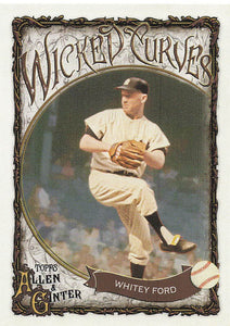 2025 Topps Allen & Ginter Baseball Wicked Curves Whitey Ford #WC-33