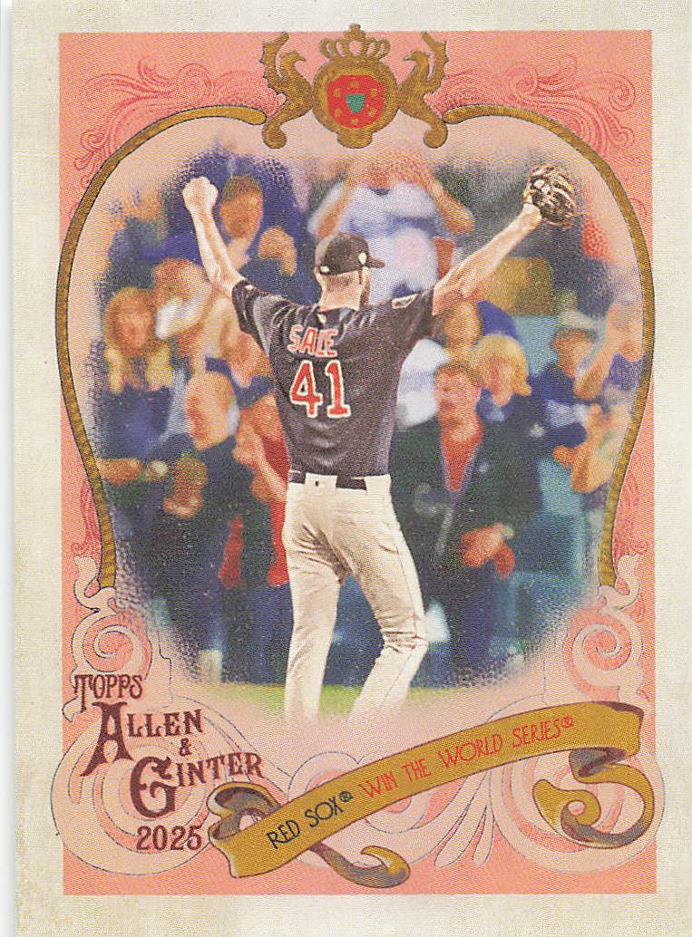 2025 Topps Allen & Ginter Baseball Sweet Victory Chris Sale #SV-24
