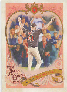 2025 Topps Allen & Ginter Baseball Sweet Victory Chris Sale #SV-24