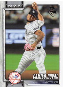 2026 Topps Baseball Camilo Doval #75