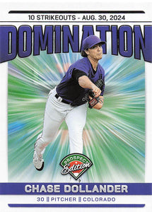2024 Panini Prospect Edition Baseball Domination Chase Dollander #22