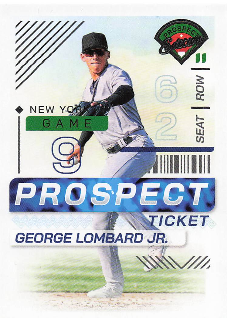 2024 Panini Prospect Edition Baseball George Lombard Jr. #36