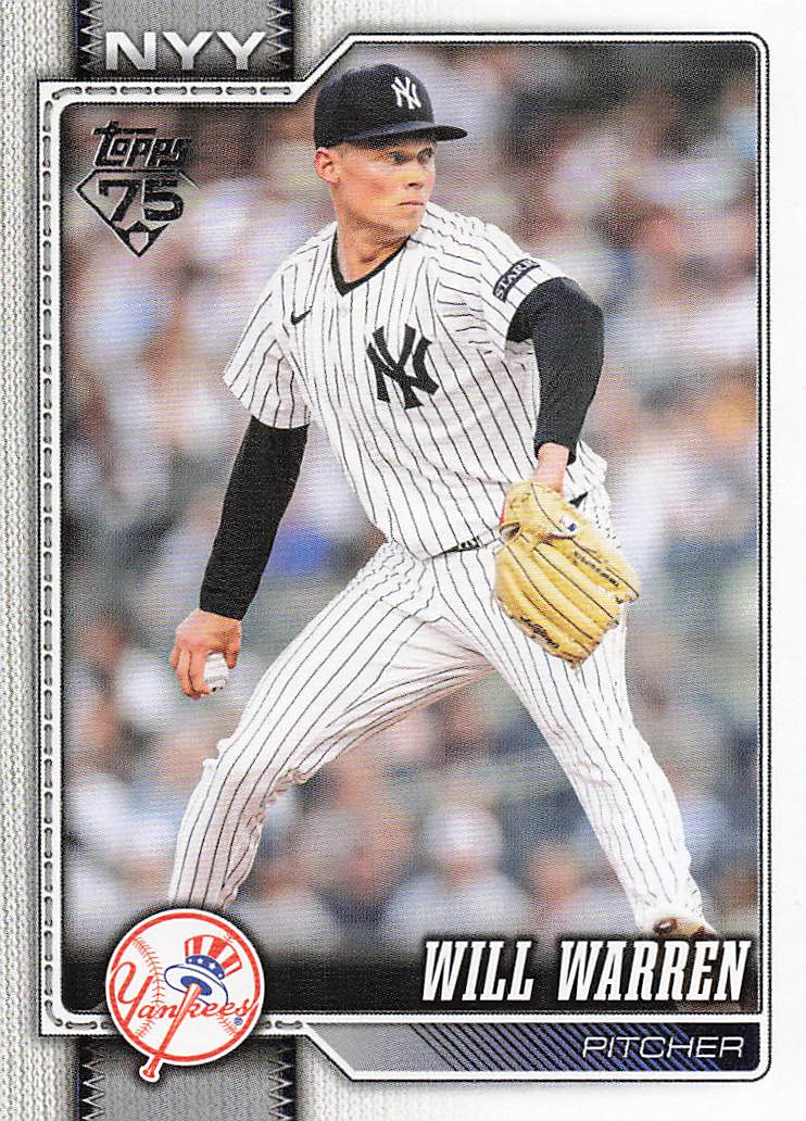 2026 Topps Baseball Will Warren #176