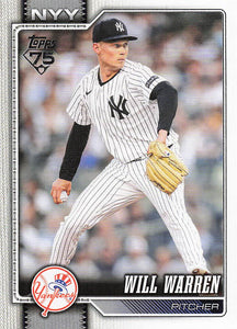 2026 Topps Baseball Will Warren #176