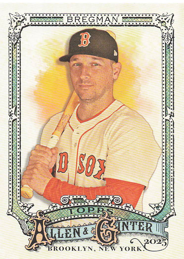 2025 Topps Allen & Ginter Baseball Alex Bregman #174