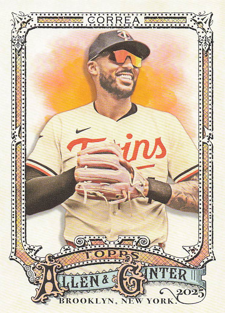 2025 Topps Allen & Ginter Baseball Carlos Correa #91