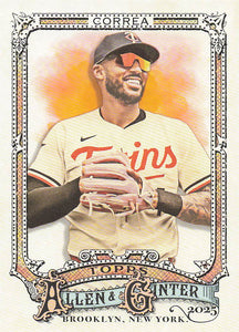 2025 Topps Allen & Ginter Baseball Carlos Correa #91