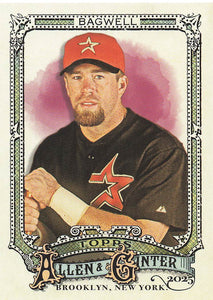 2025 Topps Allen & Ginter Baseball Jeff Bagwell #330
