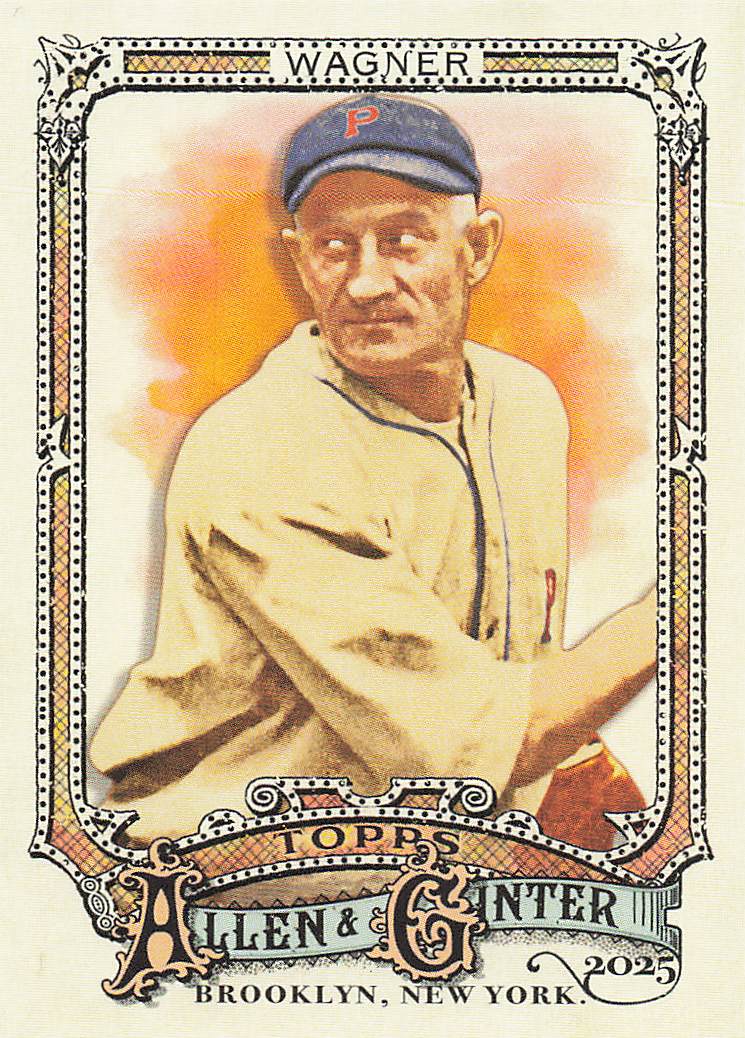 2025 Topps Allen & Ginter Baseball Honus Wagner #319