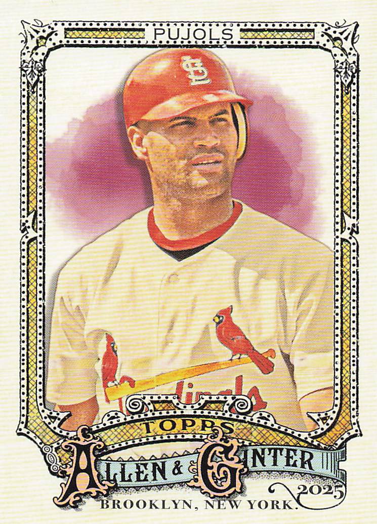 2025 Topps Allen & Ginter Baseball Albert Pujols #1