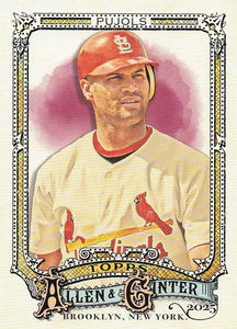 2025 Topps Allen & Ginter Baseball Albert Pujols #1