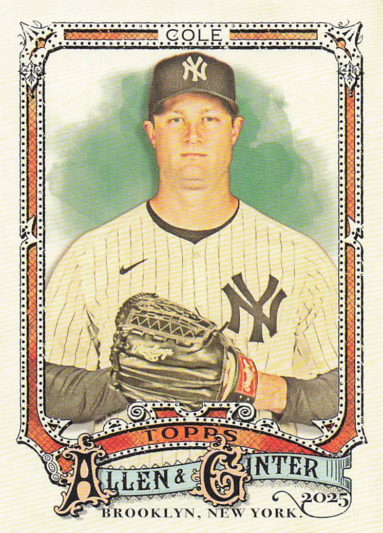 2025 Topps Allen & Ginter Baseball Gerrit Cole #88
