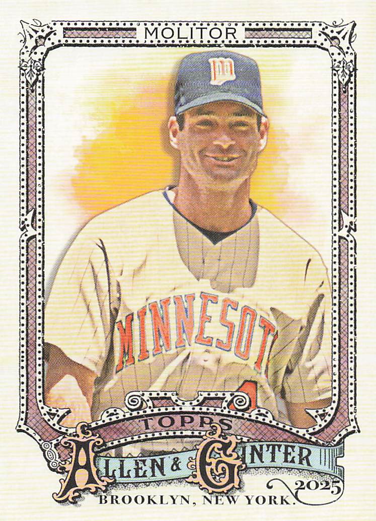 2025 Topps Allen & Ginter Baseball Paul Molitor #175