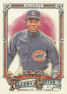 2025 Topps Allen & Ginter Baseball Fred McGriff #318