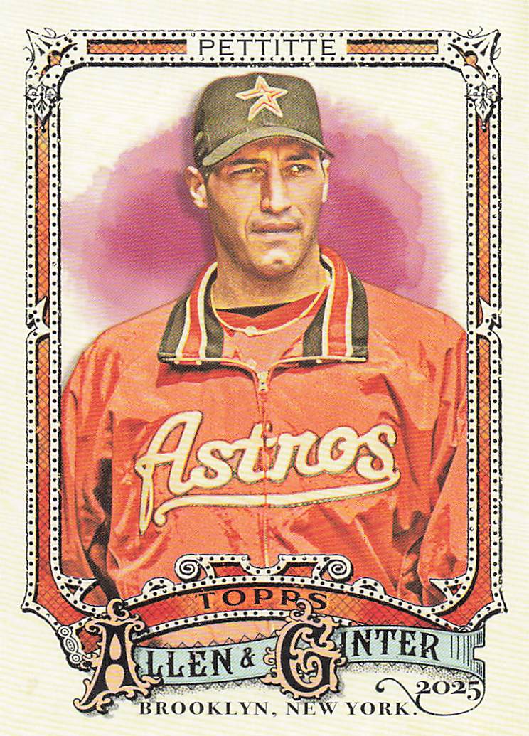 2025 Topps Allen & Ginter Baseball Andy Pettitte #185