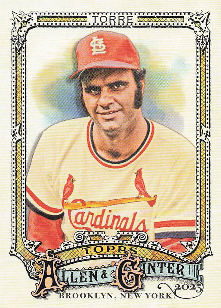 2025 Topps Allen & Ginter Baseball Joe Torre #27