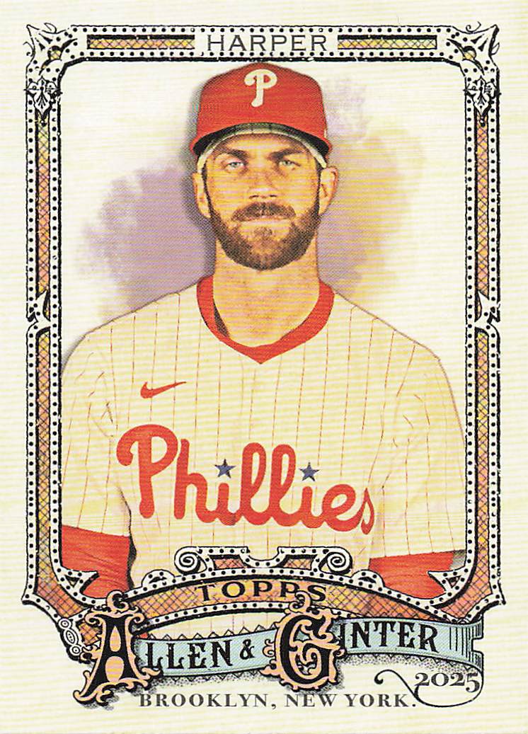 2025 Topps Allen & Ginter Baseball Bryce Harper #146