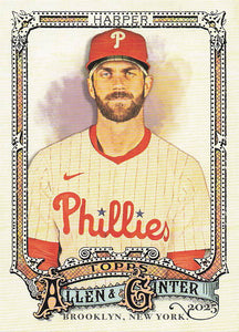 2025 Topps Allen & Ginter Baseball Bryce Harper #146