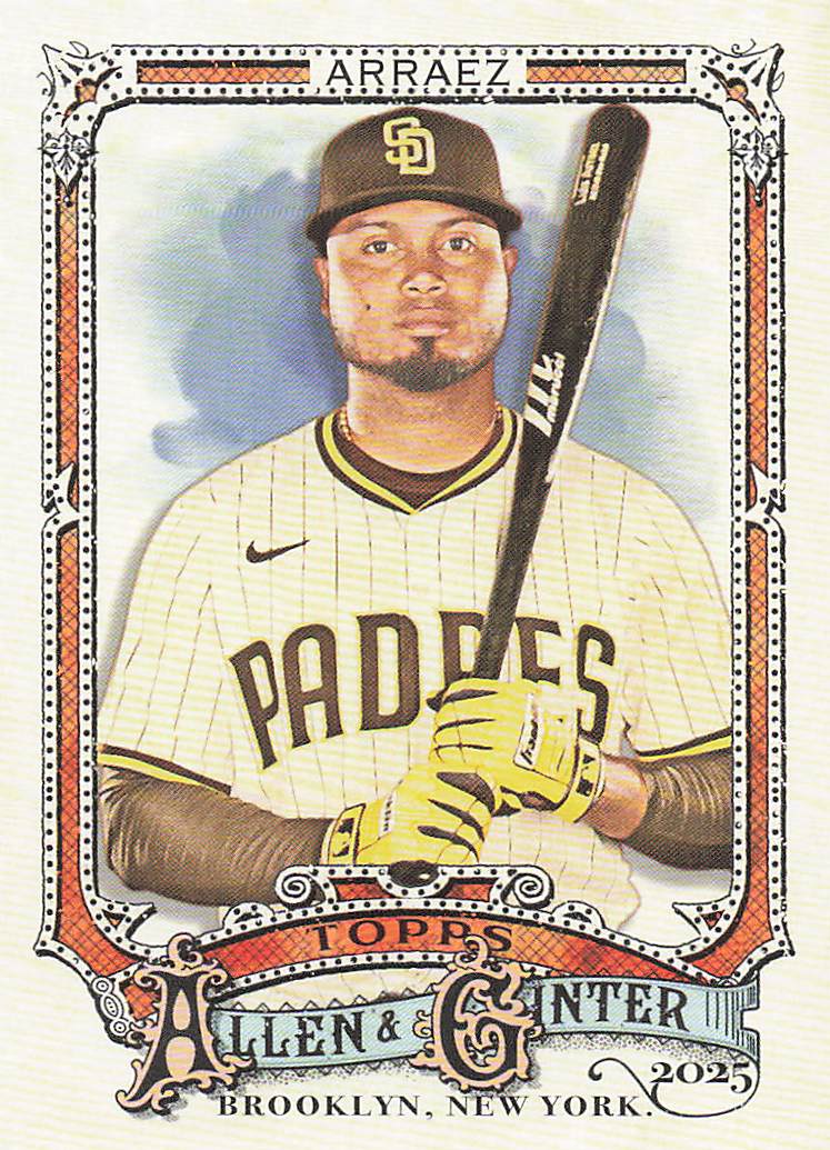 2025 Topps Allen & Ginter Baseball Luis Arraez #96