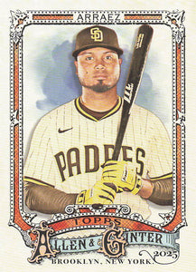 2025 Topps Allen & Ginter Baseball Luis Arraez #96