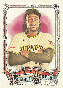 2025 Topps Allen & Ginter Baseball Oneil Cruz #125