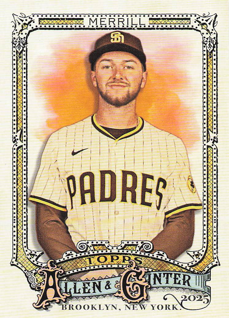 2025 Topps Allen & Ginter Baseball Jackson Merrill #108