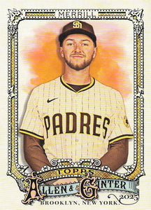 2025 Topps Allen & Ginter Baseball Jackson Merrill #108