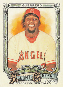 2025 Topps Allen & Ginter Baseball Vladimir Guerrero #327