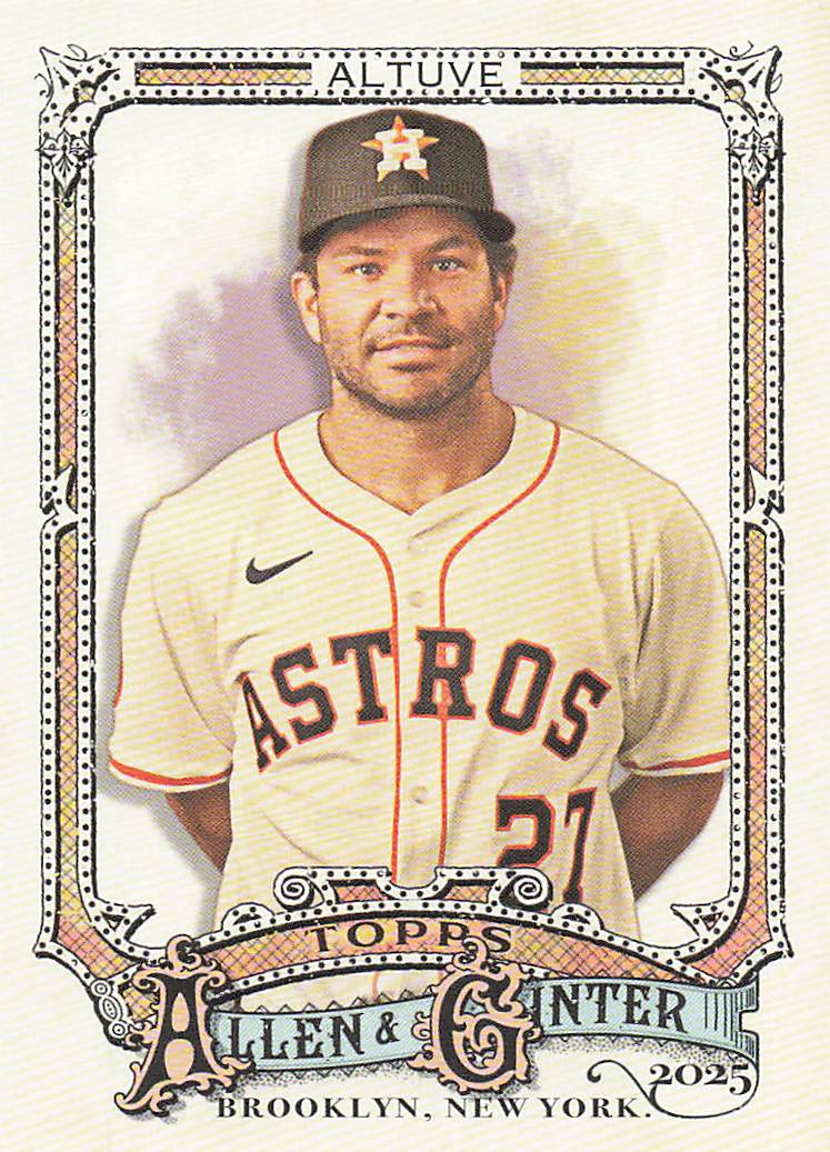 2025 Topps Allen & Ginter Baseball Jose Altuve #152