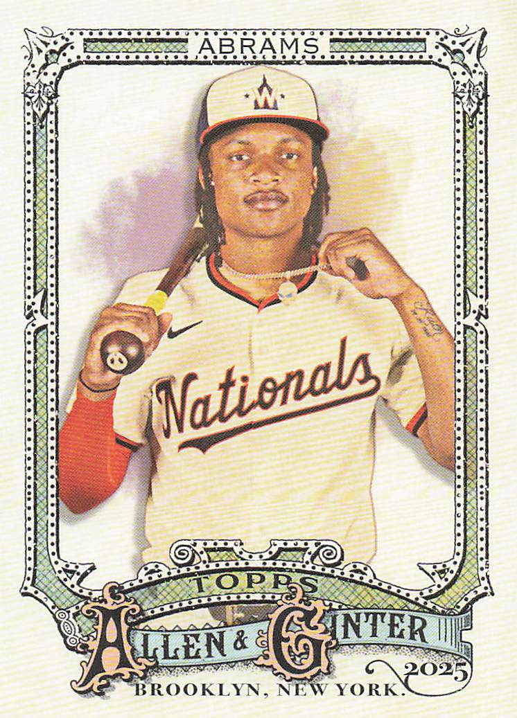 2025 Topps Allen & Ginter Baseball CJ Abrams #90