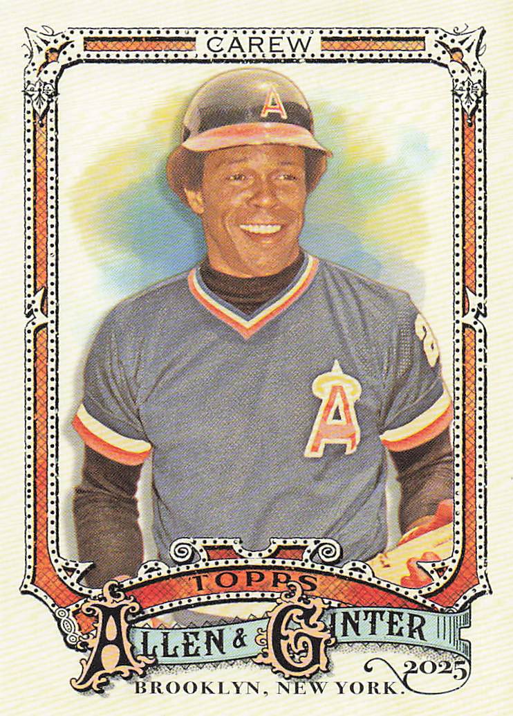 2025 Topps Allen & Ginter Baseball Rod Carew #16