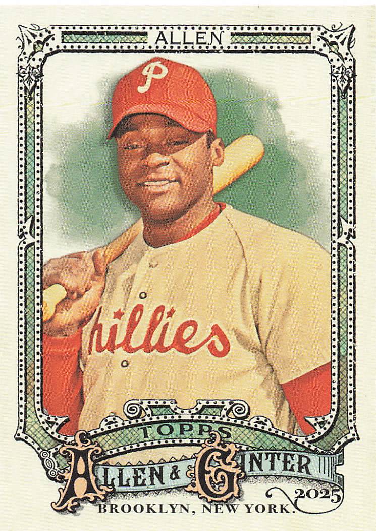 2025 Topps Allen & Ginter Baseball Dick Allen #350