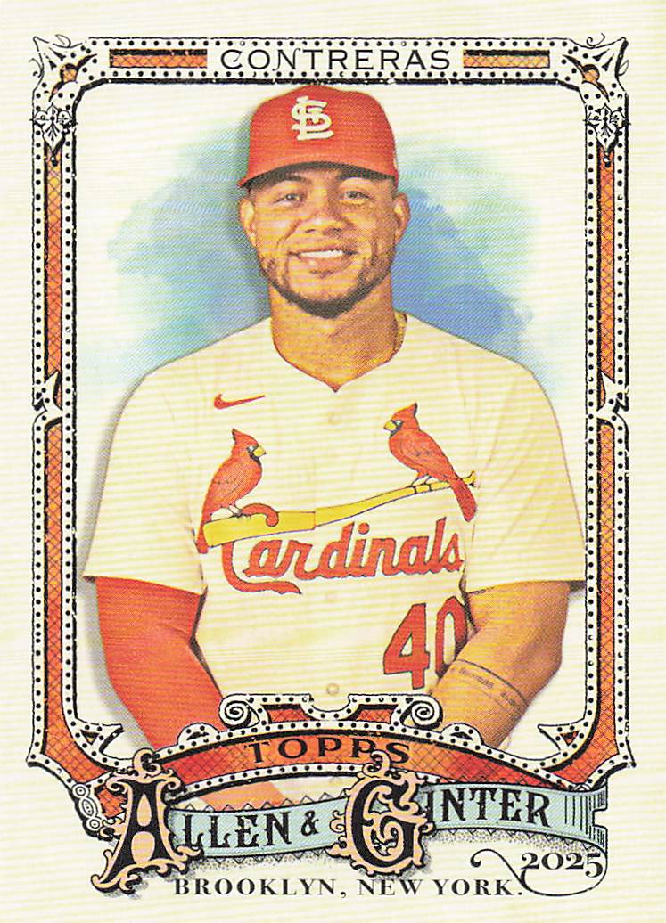 2025 Topps Allen & Ginter Baseball Willson Contreras #199