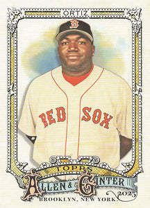 2025 Topps Allen & Ginter Baseball David Ortiz #53