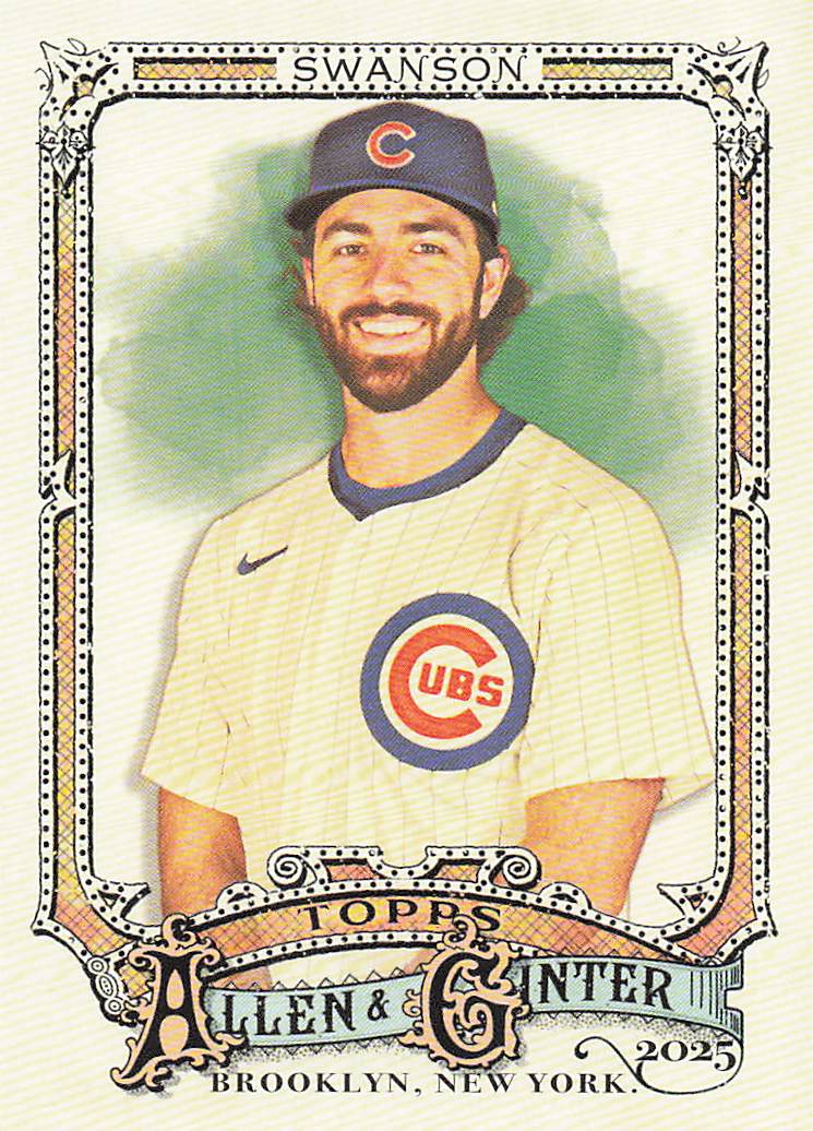 2025 Topps Allen & Ginter Baseball Dansby Swanson #52