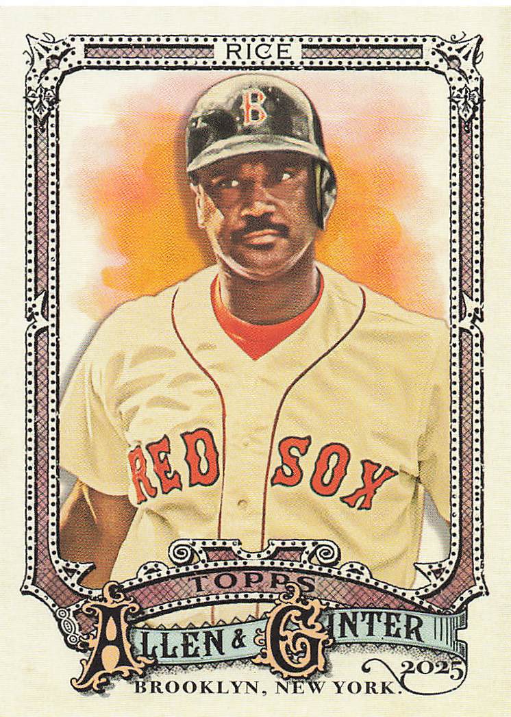 2025 Topps Allen & Ginter Baseball Jim Rice #310