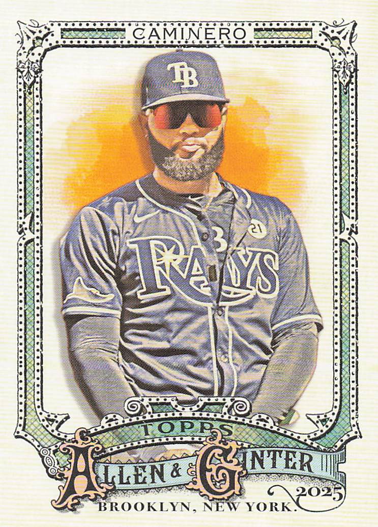 2025 Topps Allen & Ginter Baseball Junior Caminero #72