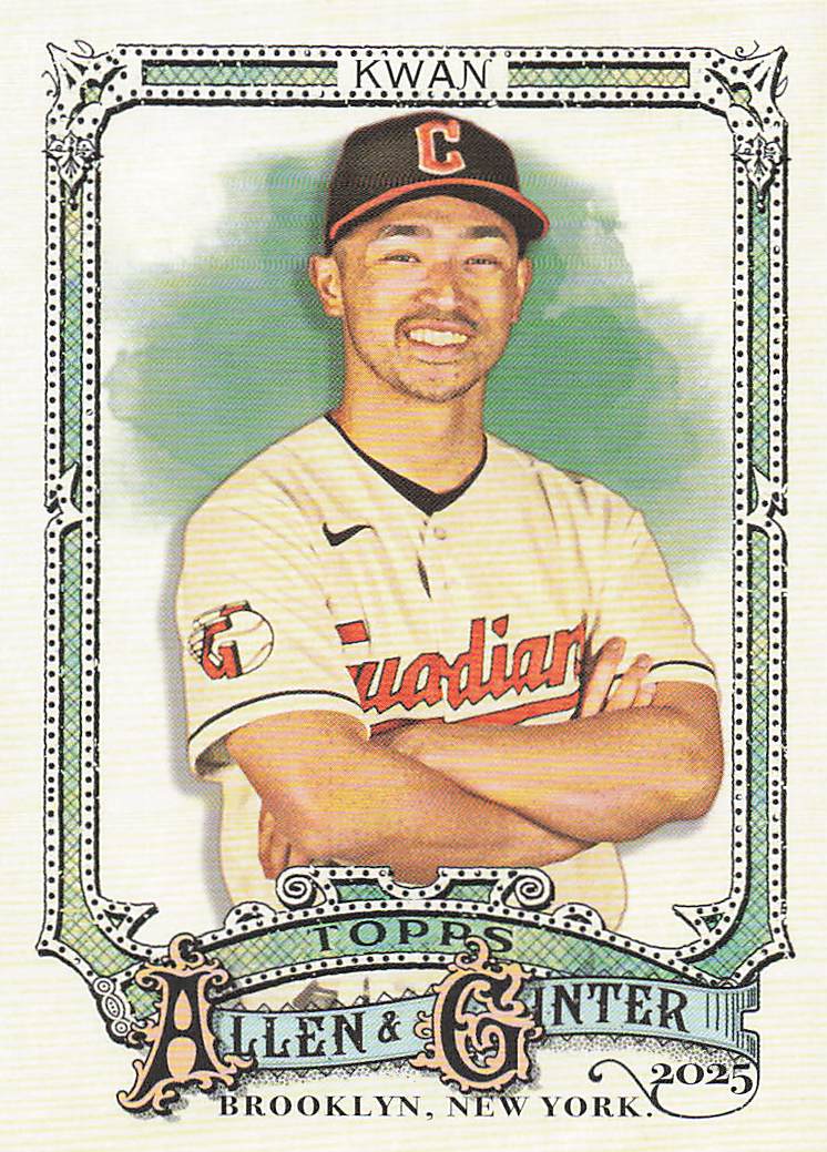 2025 Topps Allen & Ginter Baseball Steven Kwan #176