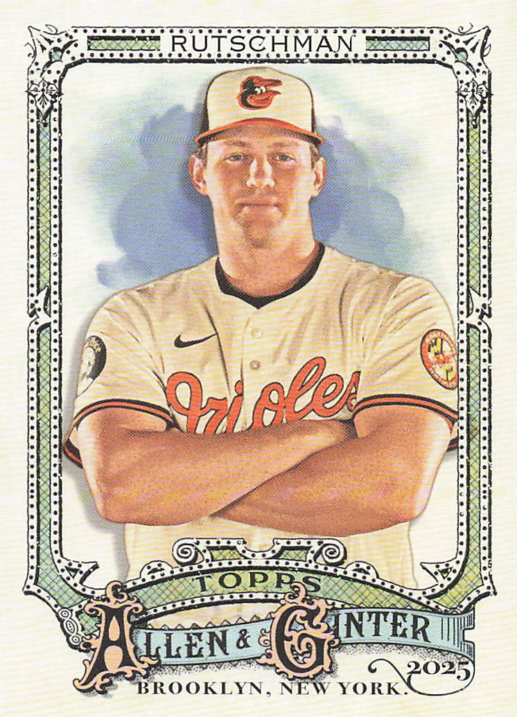 2025 Topps Allen & Ginter Baseball Adley Rutschman #65