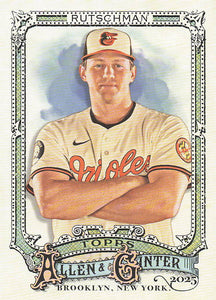 2025 Topps Allen & Ginter Baseball Adley Rutschman #65