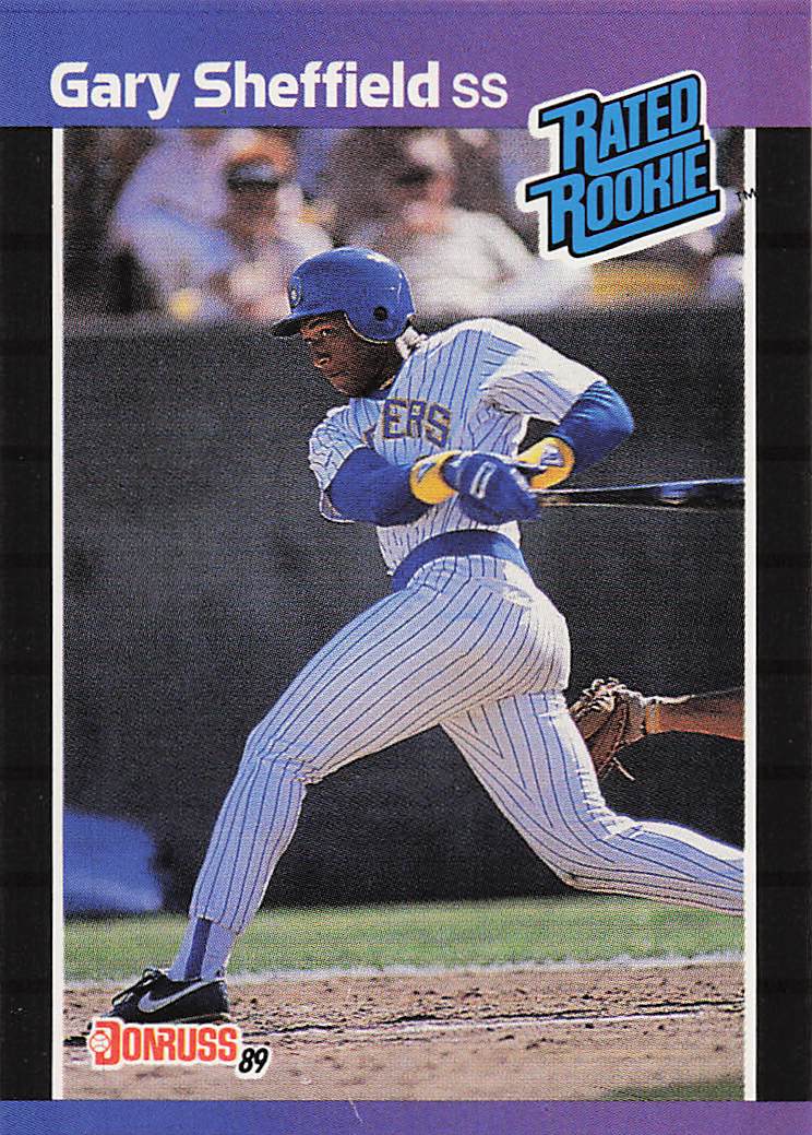 1989 Donruss Baseball Gary Sheffield #31 Rookie