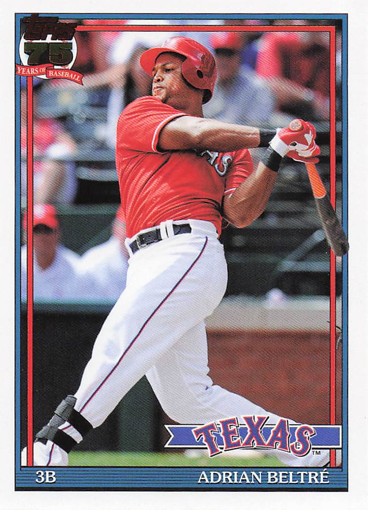 2026 Topps Baseball 1991 Topps Baseball Adrian Beltré #T91-59