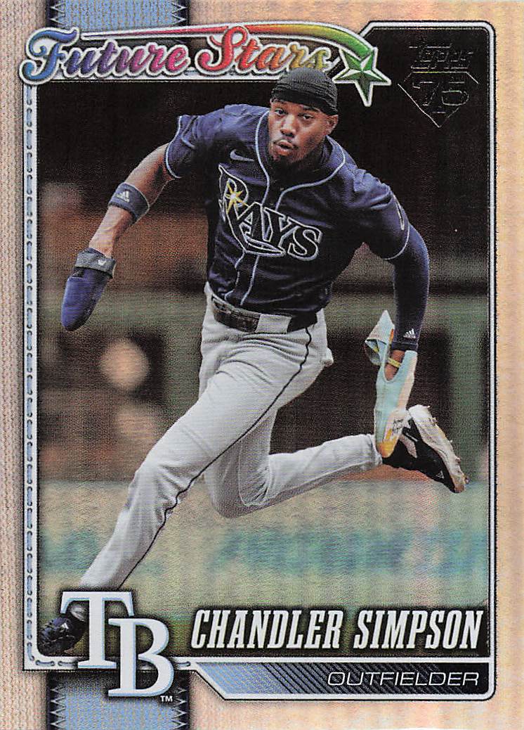 2026 Topps Baseball Rainbow Foil Chandler Simpson #342