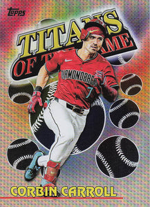 2026 Topps Baseball Titans of the Game Corbin Carroll #TOG-6