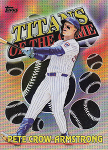 2026 Topps Baseball Titans of the Game Pete Crow-Armstrong #TOG-13