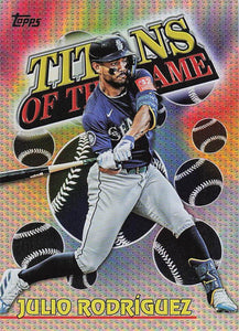 2026 Topps Baseball Titans of the Game Julio Rodríguez #TOG-20