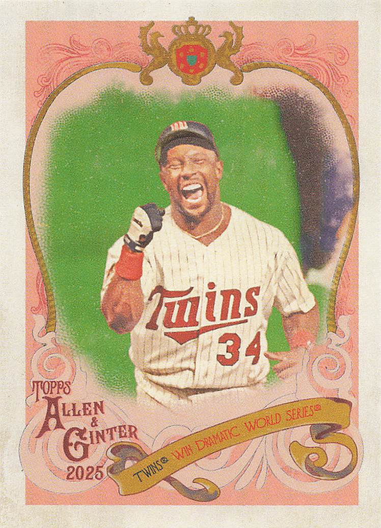 2025 Topps Allen & Ginter X Baseball Sweet Victory Kirby Puckett #SV-25