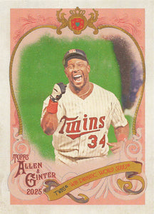 2025 Topps Allen & Ginter X Baseball Sweet Victory Kirby Puckett #SV-25