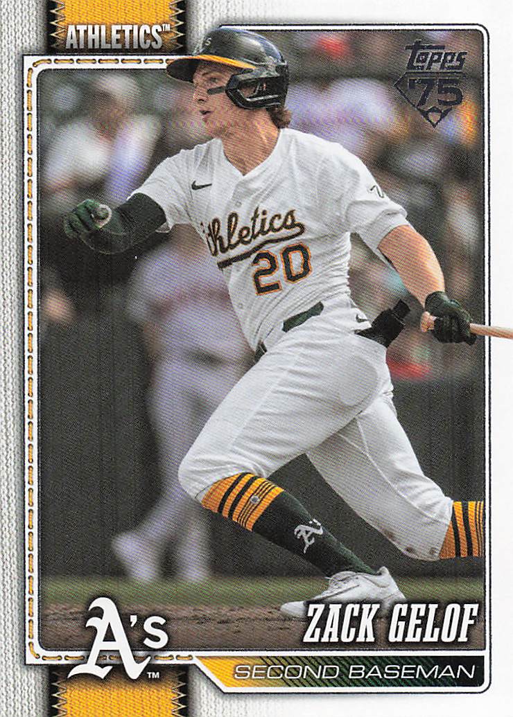 2026 Topps Baseball Zack Gelof #424