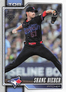 2026 Topps Baseball Shane Bieber #422